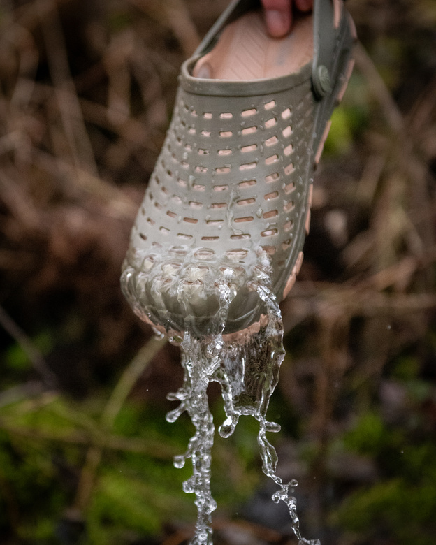 KLAPKI FOX KHAKI CLOGS