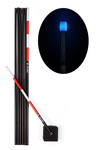 MARKER KARPIOWY TYCZKA Z GŁOWICĄ LED 7m-BLUE - CARP MARKER