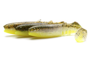 GUMA SAVAGE GEAR CANNIBAL SHAD - GREEN PEARL YELLOW UV