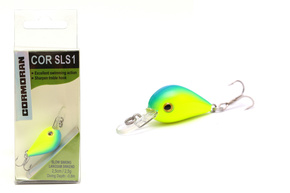 WOBLER CORMORAN COR SLS1 - CHARTREUSE 2,5cm