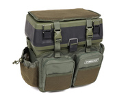 SIEDZISKO WĘDKARSKIE KUFER NECO Z PLECAKIEM