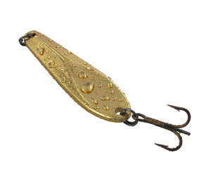 BŁYSTKA PODLODOWA Z KOTWICĄ JENZI SPEED JIGS 8g - GOLD