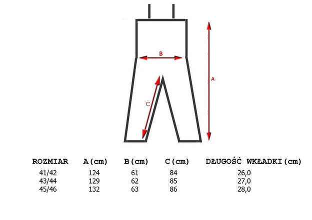 SPODNIOBUTY NYLONOWE PVC WESTLINE WATHOSE
