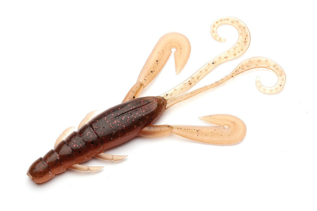 GUMA DAIWA PROREX CRAW - GREEN PUMPKIN ORANGE 9,5cm/1szt
