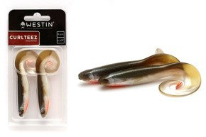 GUMA WESTIN CURL TEEZ - BASS ORANGE 8,5cm/2szt