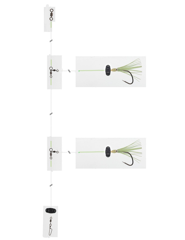 MORSKI PRZYPON NA ZĘBACZE DAIWA RATTLIN