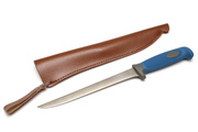 NÓŻ Z NIEBIESKĄ RĄCZKĄ YORK - FILETOWNIK 32cm