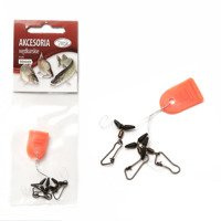 99449 - YORK ZESTAW KRĘTLIKÓW Z AGRAFKAMI I STOPERAMI