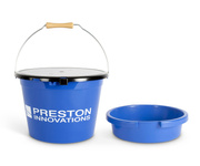 WIADRO PRESTON Z POKRYWKĄ I MISKĄ 13l