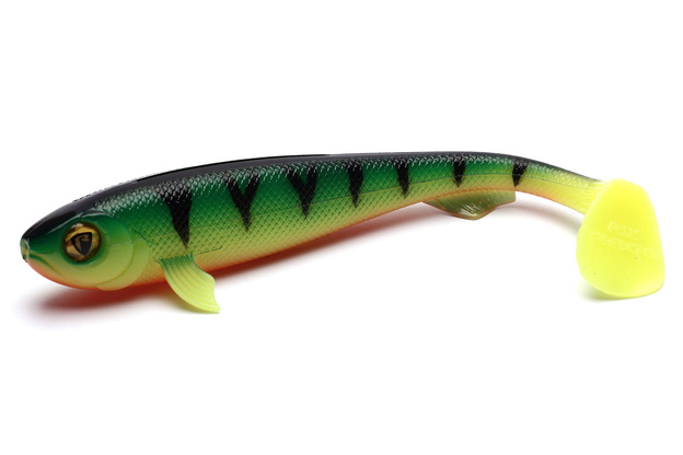 NSC039 - FOX RAGE GUMA SUPER SLICK SHAD 18cm - FIRETIGER UV