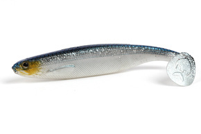 GUMA WESTIN SHAD TEEZ SLIM - BLUE HEADLIGHT