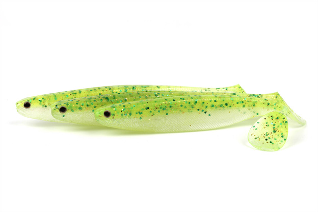 GUMA WESTIN SHAD TEEZ SLIM - SPARKLING CHARTREUSE