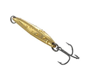 BŁYSTKA PODLODOWA Z KOTWICĄ JENZI SPEED JIGS 2g - GOLD