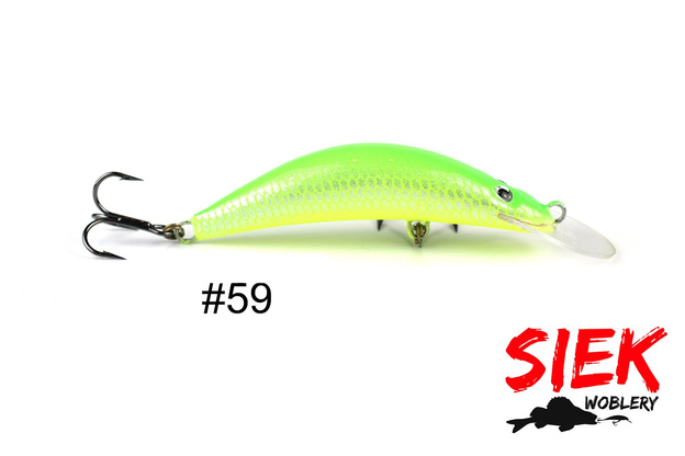 WOBLER SIEK BANAN 7cm - 59