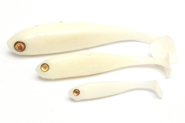 GUMA ADUSTA PENTA SHAD - WHITE GLOW