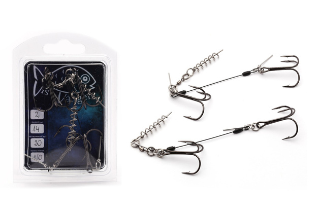 DOZBROJKA POD CZEBURASZKE VIS VANGEN - 2 KOTWICE 22-24cm