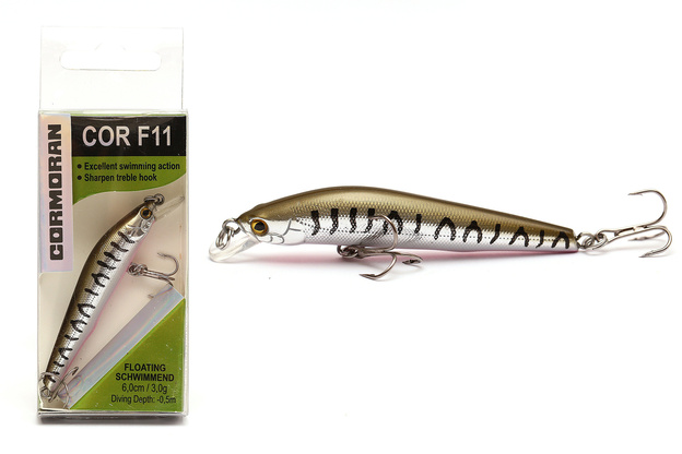WOBLER CORMORAN COR F11 - STRIPED SEED 6,0cm