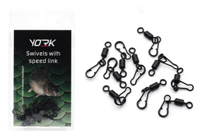 KRĘTLIKI Z SZYBKOZŁĄCZKĄ YORK 10szt