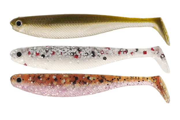 GUMY WESTIN SHADTEEZ SLIM TPE 4,7cm/6szt - CLEAR WATER MIX