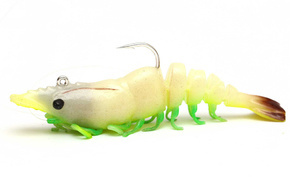 WESTIN SALTY THE SHRIMP RNR - GLOWING SHRIMP 10cm/1szt