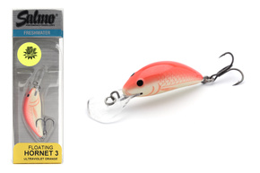 UNIKATOWY WOBLER SALMO  HORNET FLOATING 3,5cm - ULTRAVIOLET ORANGE