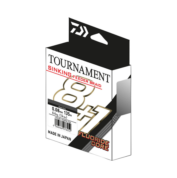 PLECIONKA DAIWA TOURNAMENT SINKING FEEDER BRAID 0,10mm/135m