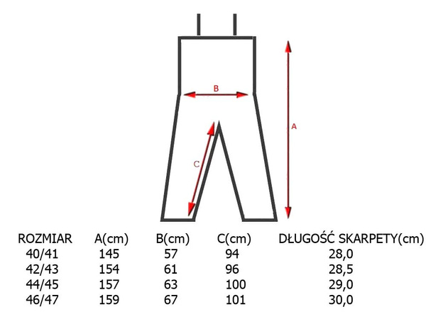 SPODNIOBUTY ZE SKARPETAMI SCIERRA HELMSDALE
