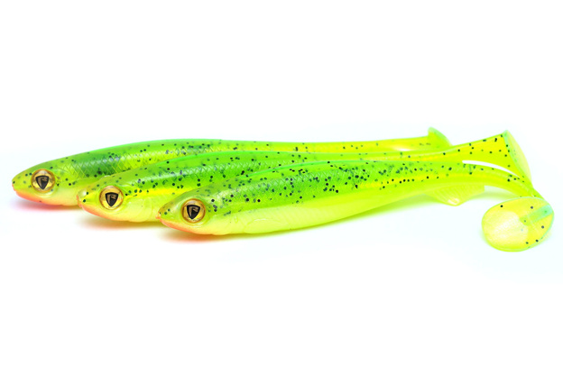 GUMA FOX RAGE SLICK SHAD - LEMON TIGER UV