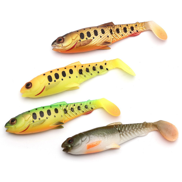 GUMA SAVAGE GEAR CRAFT CANNIBAL DARK WATER MIX 12,5cm