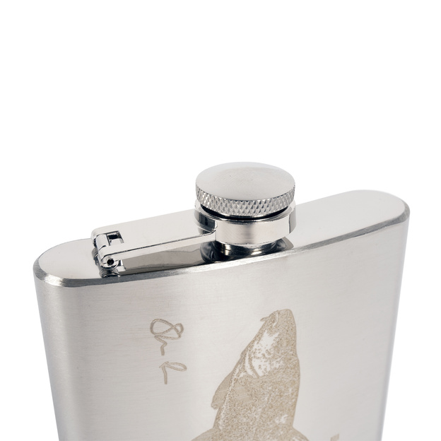 PIERSIÓWKA Z MOTYWEM WĘDKARSKIM KORUM HIP FLASK TENCH