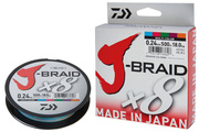 PLECIONKA DAIWA J-BRAID MULTICOLOR X8 300m