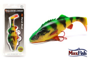 61 - SAVAGE GEAR GUMA 4D PERCH SHAD - FIRETIGER
