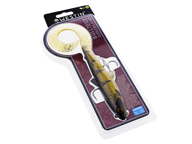 GUMA WESTIN BULLTEEZ CURLTAIL R2F 21cm - MOTOROIL BURBOT