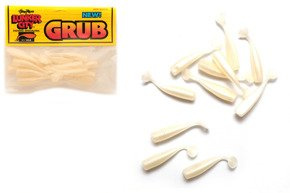 LCGR25/36 - LUNKER CITY GUMA GRUB 2,5" ALBINO SHAD -15szt