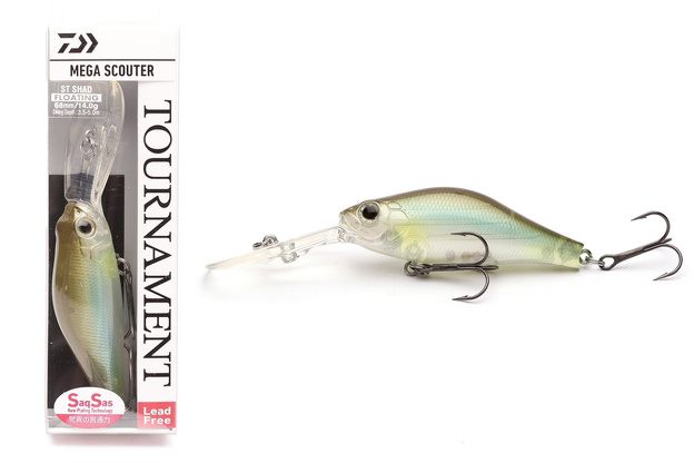 WOBLER DAIWA TOURNAMENT MEGA SCOUTER 68mm/14g