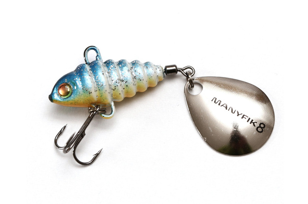 P004 - MANYFIK WIRUJĄCY OGONEK PePe 3D - NIEBIESKI