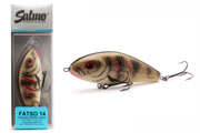 WOBLER SALMO FATSO SINKING 14cm - WOUNDED EMERALD PERCH