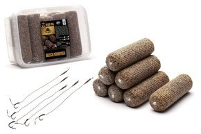 READY PVA INVADER Z PRZYPONAMI 32mm/9szt - ORZECH/KUKURYDZA