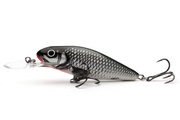 UNIKATOWY WOBLER SALMO PERCH DEEP RUNNER 8cm- HOLOGRAPHIC GREY SHINER