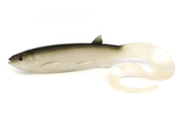 GUMA QUANTUM YOLO CURLY SHAD 26cm/64g - REAL-TOUCH ROACH